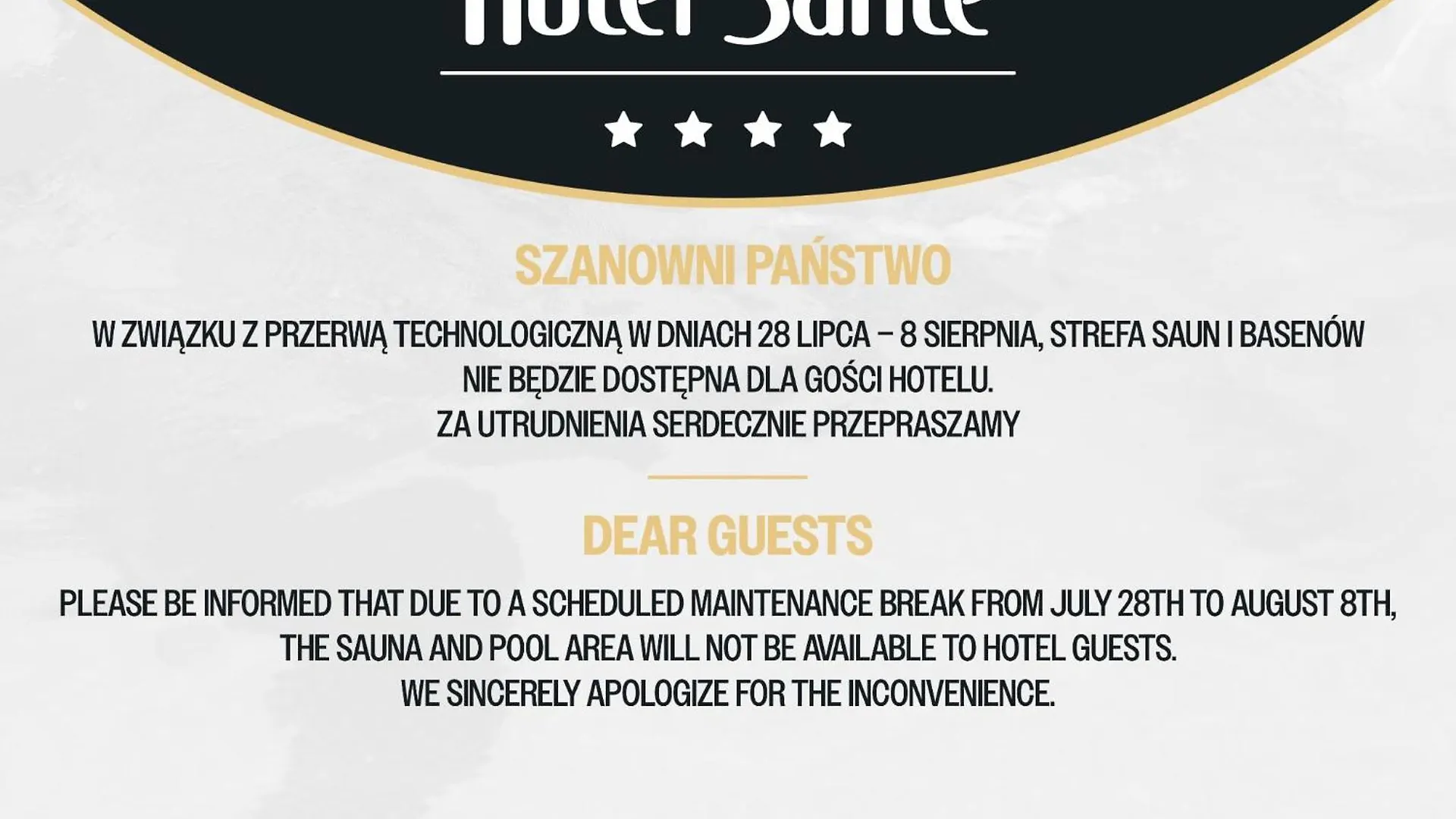 Hotel Sante Warsaw Poland